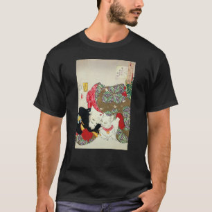 T-shirt 猫が好き, chats d'amour du 芳年 I, Yoshitoshi, Ukiyo-e