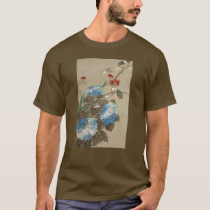 T-shirt 紫 陽 花, 抱 Hydrangea, Hōitsu