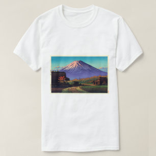 T-shirt 船 津 の 士, Mont Fuji de Funatsu, Hasui Kawase