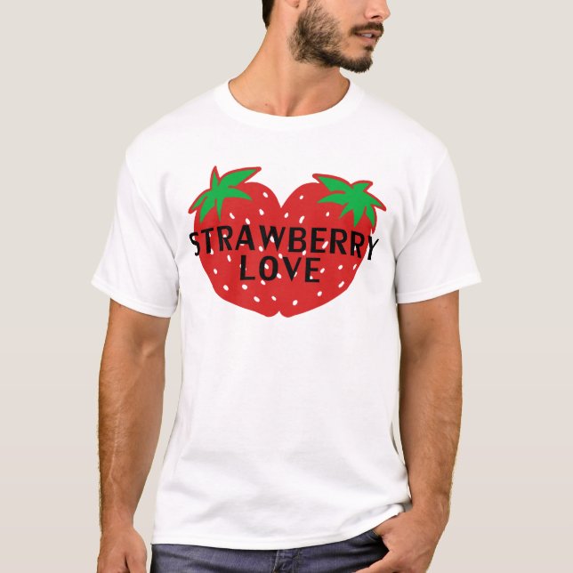 T-SHIRT 苺 (Devant)