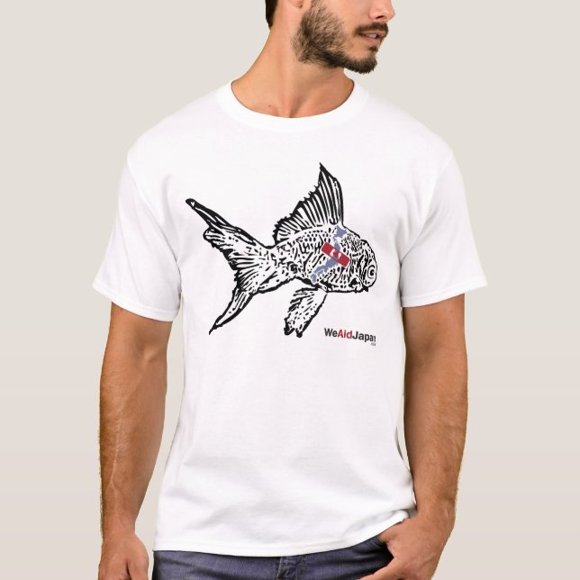 T-shirt 金魚シャツ de chemise de poissons d'or (Devant)