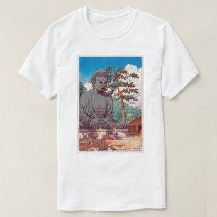 T-shirt 鎌倉大仏, grand Bouddha à Kamakura, Hasui Kawase