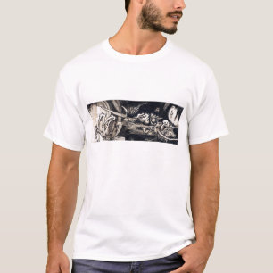 T-shirt 雲 龍 図, 曾 我 白 Dragon avec Cloud, Sumi-e
