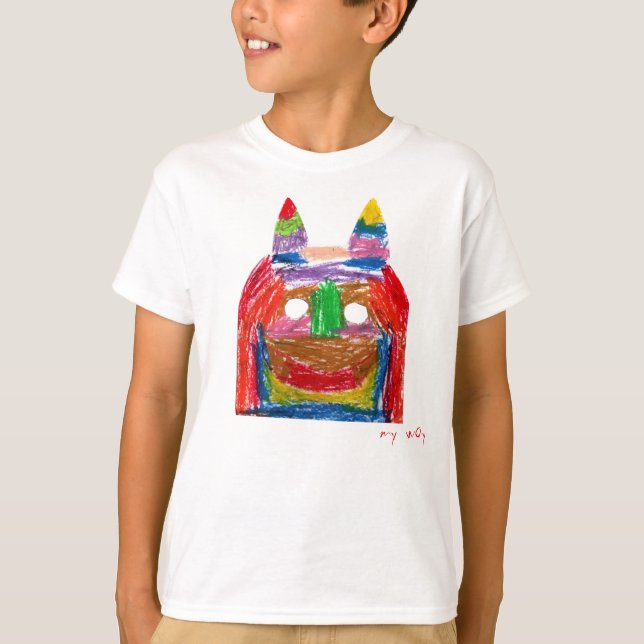 T-SHIRT 鬼の面 (Devant)