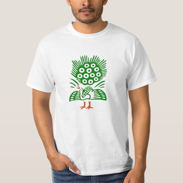 T-shirt 麻雀Tシャツ「イーソー」 1Bamboo (Devant)