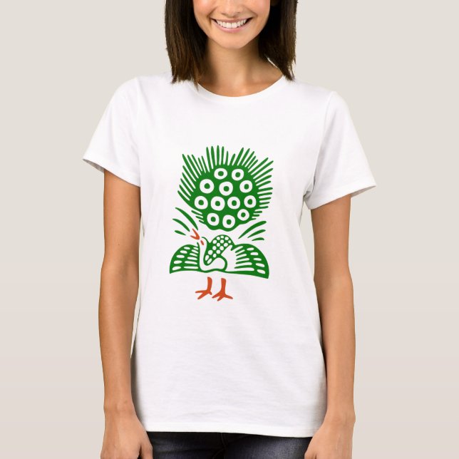 T-shirt 麻雀Tシャツ「イーソー」 1Bamboo (Devant)