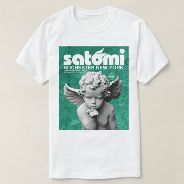 T-SHIRT 𝙨 𝙖 𝙩 𝙤 𝙢 𝙧 𝙞 𝙚 𝙜  (Design devant)