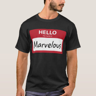 T-shirt 001 merveilleux