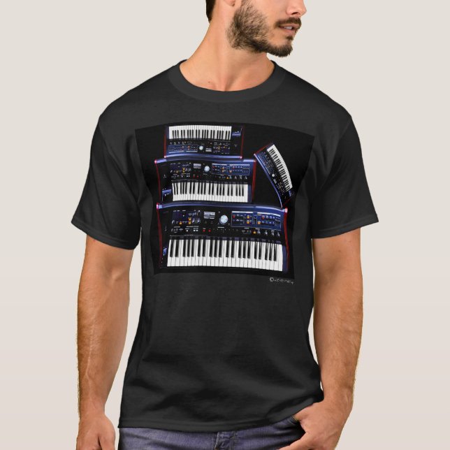 T-shirt 005 le portant fort avec l'habillement de (Devant)