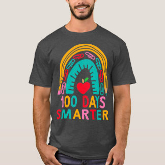 T-shirt 00ème Jour De L'École Enseignant 00 Jours Arc En C