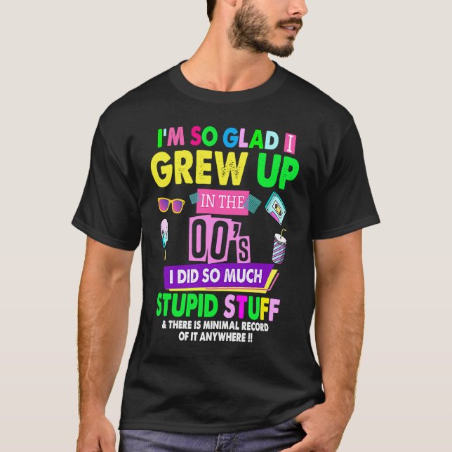 T-shirt 00s Design For Women Rave Outfit & 00s Festival Co (Devant)