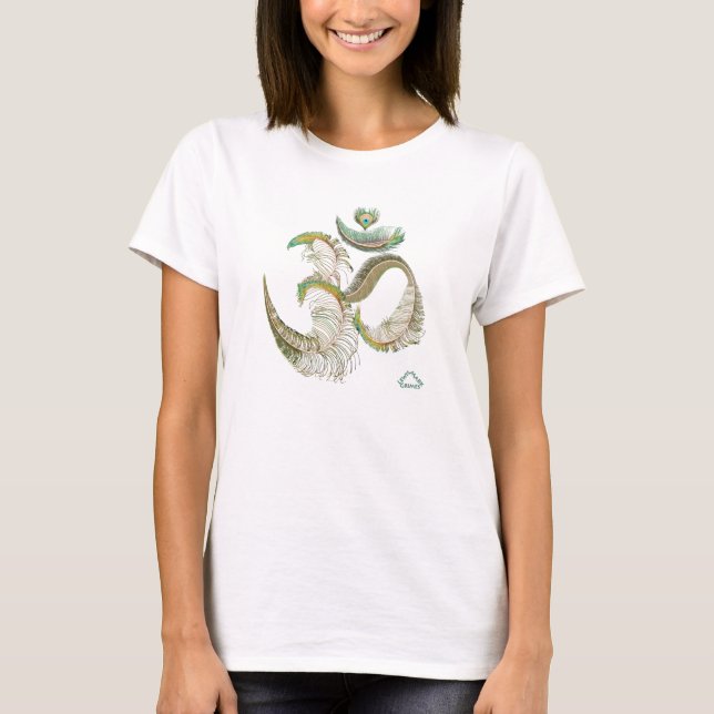T-shirt 0101 dessus de cercle de l'OM 3 Bella Flowy (Devant)