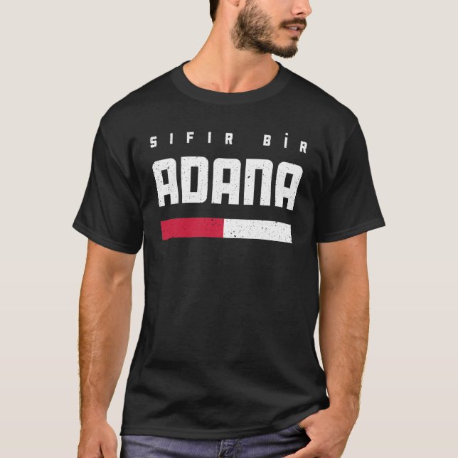 T-shirt 01 Adana Turquie Türkiye Seyhan Yüregir Çukurova (Devant)