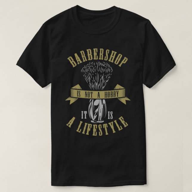T-shirt 09 Barbershop9 (Design devant)