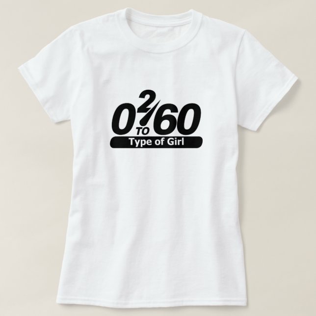 T-shirt 0 2 60 Type of Girl (Design devant)