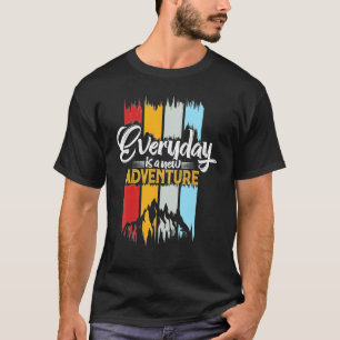 T-shirt 0 Aventure Graphique Inspirante pour la Santé Ment