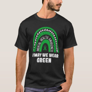 T-shirt 0 En mai, nous portons du vert pour la sensibilisa