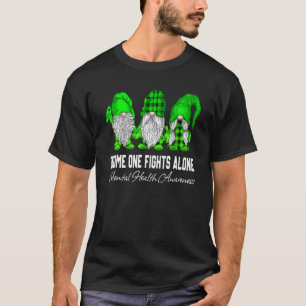 T-shirt 0 Gnome Seul Lutte Pour la Sensibilisation à la Sa