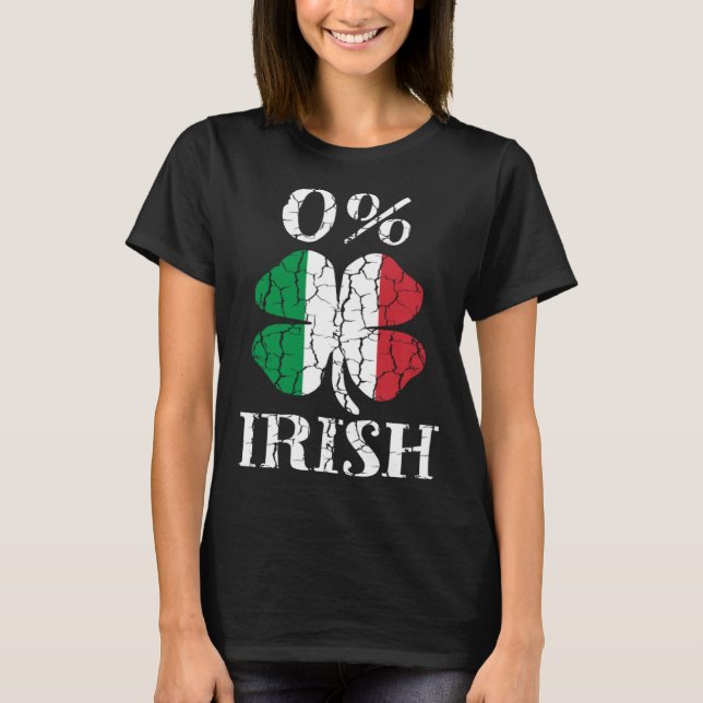 T-shirt 0 Irish Irish St Patrick s Day Shamrock Pattys Iri (Devant)