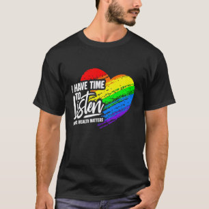 T-shirt 0 J'ai LE TEMPS d'écouter La santé mentale compte