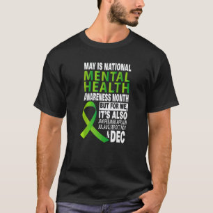 T-shirt 0 mai est le Mois de la sensibilisation à la santé