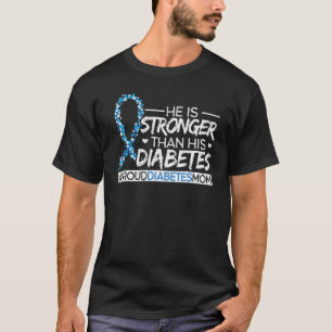 T-shirt 0 Maman diabétique guerrière diabétique