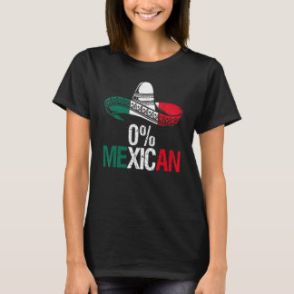 T-shirt 0 Mexican With Sombrero And Mustache For Cinco de 