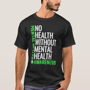 T-shirt 0 Santé mentale  Luttons contre la stigmatisation 