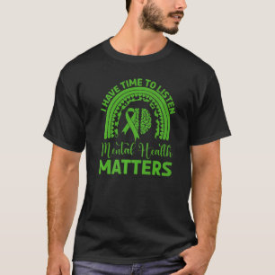 T-shirt 0 Sensibilisation à la santé mentale J'ai le temps