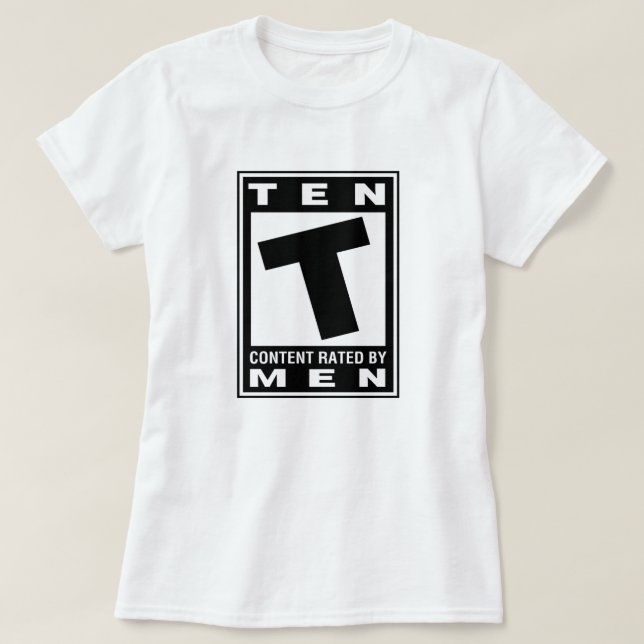T-shirt 10° (Design devant)