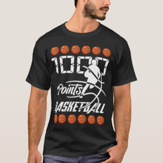 T-shirt 1000 Points Basketball Scorer High School Basketba