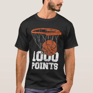 T-shirt 1000 Points Basketball Scorer High School Basketba