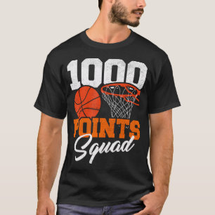 T-shirt 1000 Points Basketball Scorer Squad School Basketb