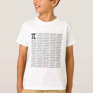 T-shirt 1000 Premiers Chiffres Pi Numéro Symbole mathémat