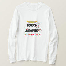 T-Shirt 100% Ange (Crois-Moi)