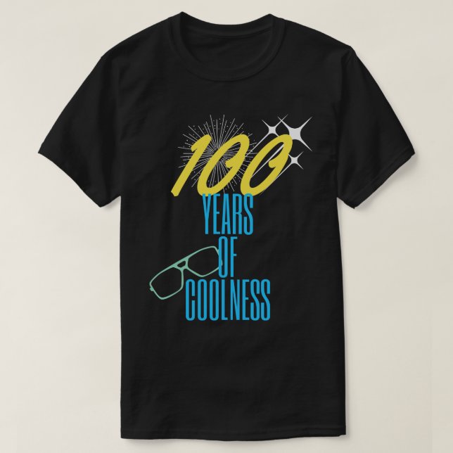 T-shirt 100 ans de fraîcheur (Design devant)