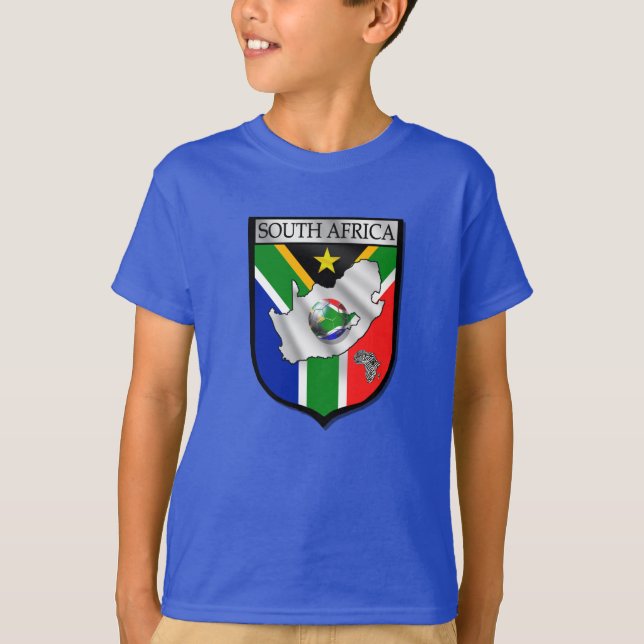 T-shirt 100% coton bio Afrique du Sud (Devant)