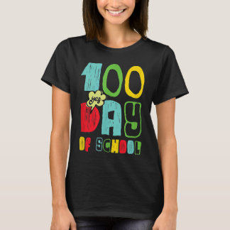 T-shirt 100 Day of School for Kids Child Yes