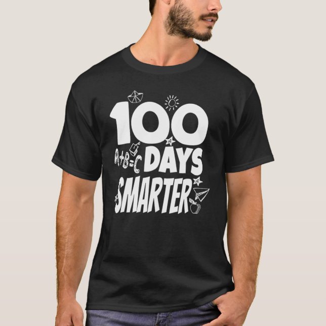 T-shirt 100 Days Of School 100th Day Smarter Youth Toddler (Devant)