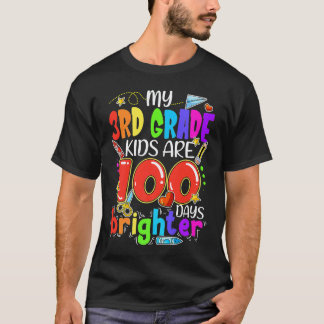 T-shirt 100 Days of School Smarter Teacher 100th Day of 3r