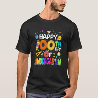 T-shirt 100 Days Smarter Kindergarten 100th Day Of School 