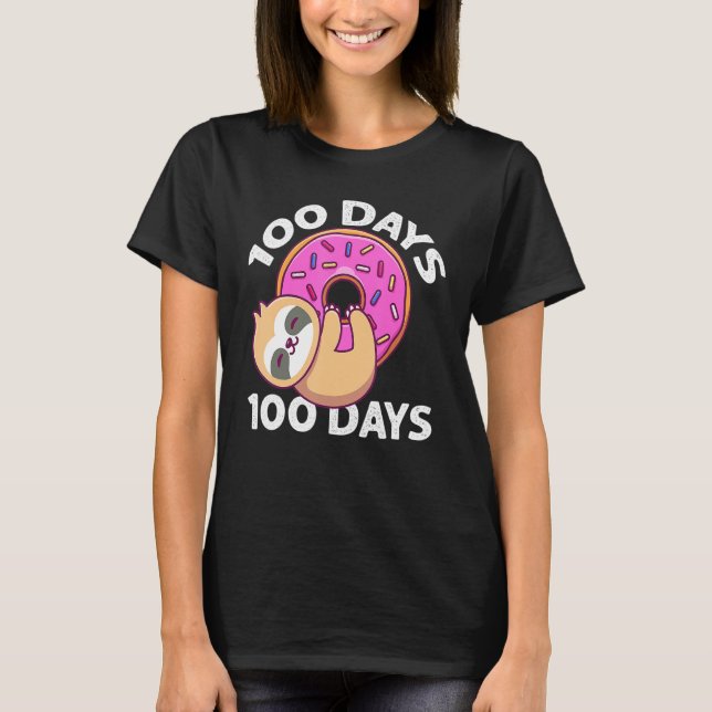 T-shirt 100 Days Sprinkled With Fun 100th Day Of School Te (Devant)