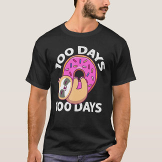 T-shirt 100 Days Sprinkled With Fun 100th Day Of School Te