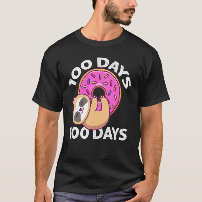 T-shirt 100 Days Sprinkled With Fun 100th Day Of School Te (Devant)