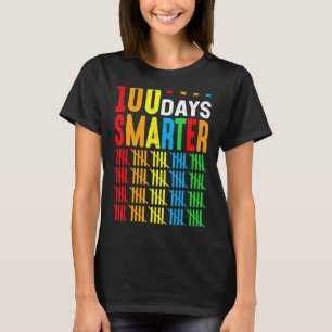T-shirt 100 Jours Comptage Smarter Par 5's 100th Day Of Sc