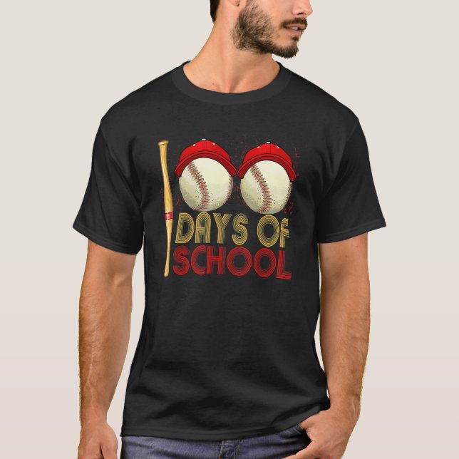 T-shirt 100 Jours De Basketball Scolaire Enfants Garçons A (Devant)