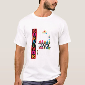 T-shirt 100 Jours De Chemise À Manches Longue Pour Les Ens