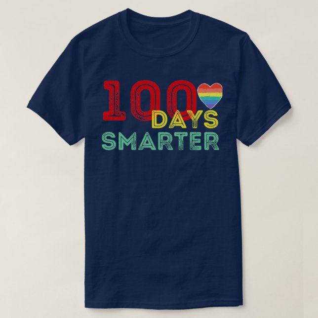 T-shirt 100 jours de conception scolaire 3 (Design devant)