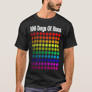 T-shirt 100 Jours De Couleurs Teintes Professeur Et Élève