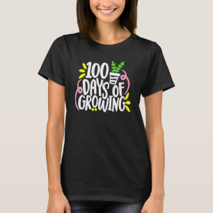 T-shirt 100 jours de croissance enseignant élève naturel  